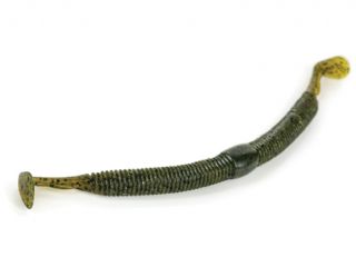 T_MOLIX SNEAKY WORM 5 GREEN PUMPKIN FROM PREDATOR TACKLE.*
